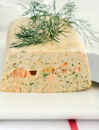 Fischterrine: das Rezept vom Camping Les Castels Le Château de Lez-Eaux